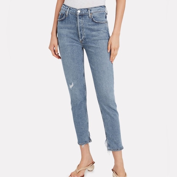 Agolde Nico High Rise Skinny Jeans - Picture 1 of 10